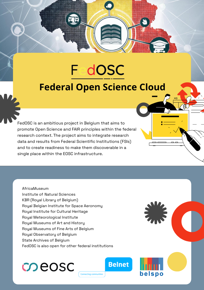 Open Science at BELSPO - Federal Open Science Cloud (FedOSC)