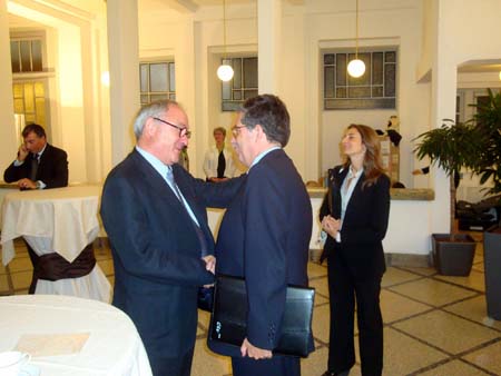 41 - Jean-Jacques Dordain (ESA) & Mariano Gago (ministre portugais)